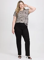 Leaf Print T-Shirt