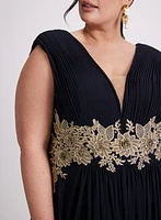 Embroidered Appliqué Dress