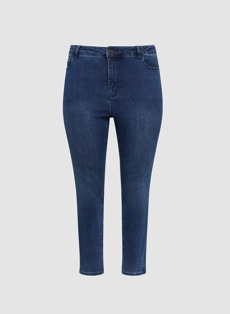 Essential High Rise Slim Leg Jeans