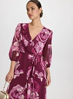 Floral Chiffon Dress