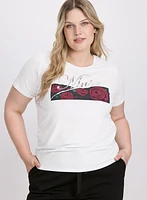 Rose Print T-Shirt
