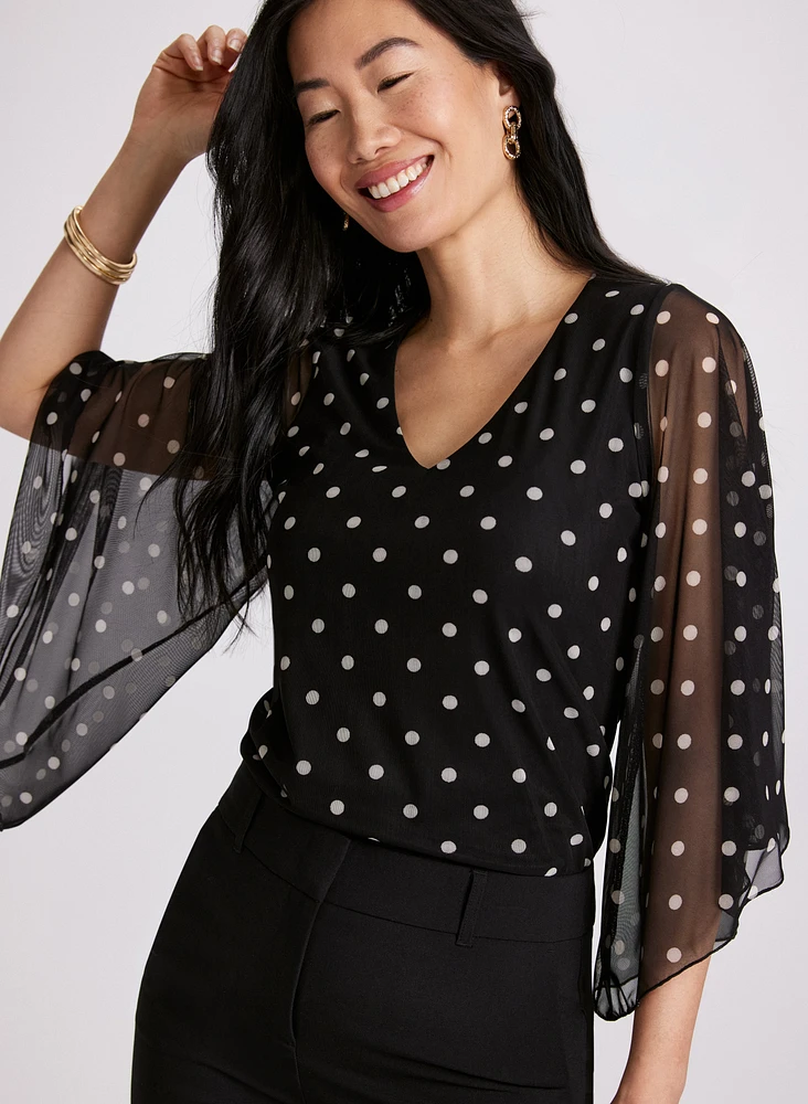 Polka Dot Blouse