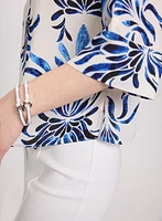 Baroque Print Blouse