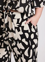 Olivia Printed Wide-Leg Pants