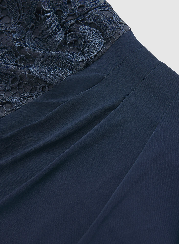 Robe à bustier en dentelle