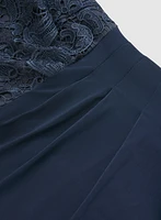 Robe à bustier en dentelle