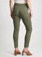 Slim Leg Pull-on Bengaline Pants