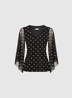 Polka Dot Blouse