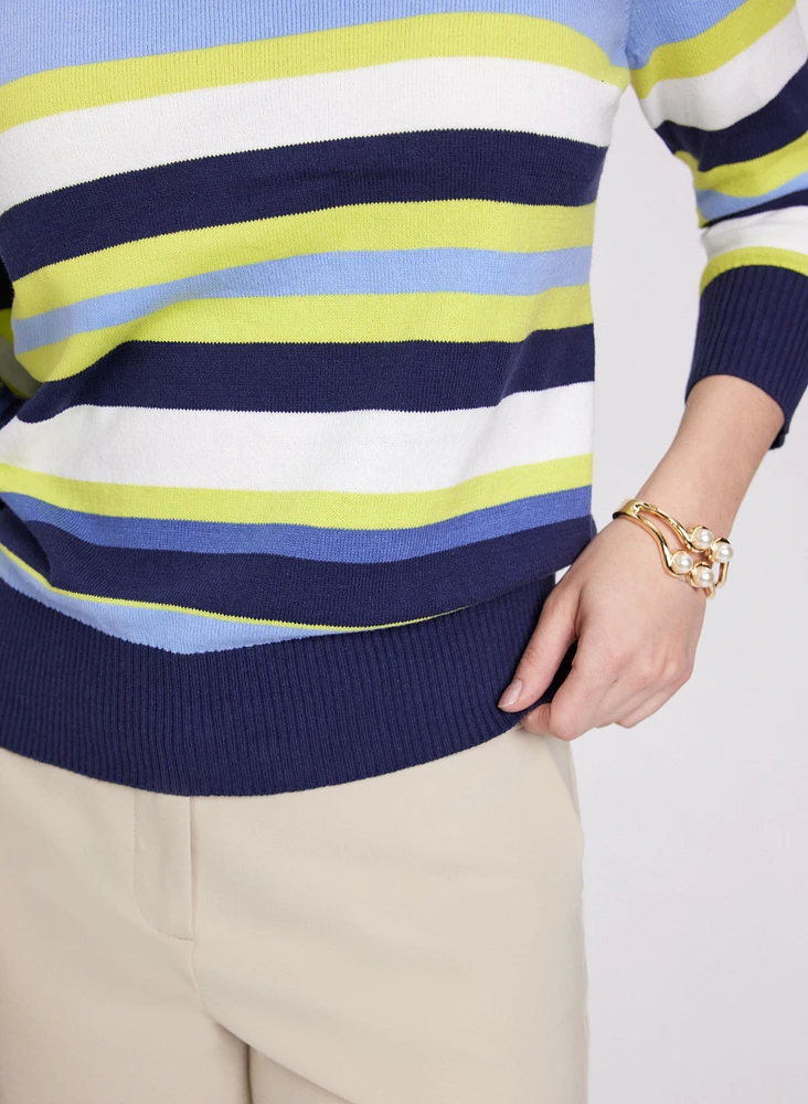 Mixed Stripe Sweater