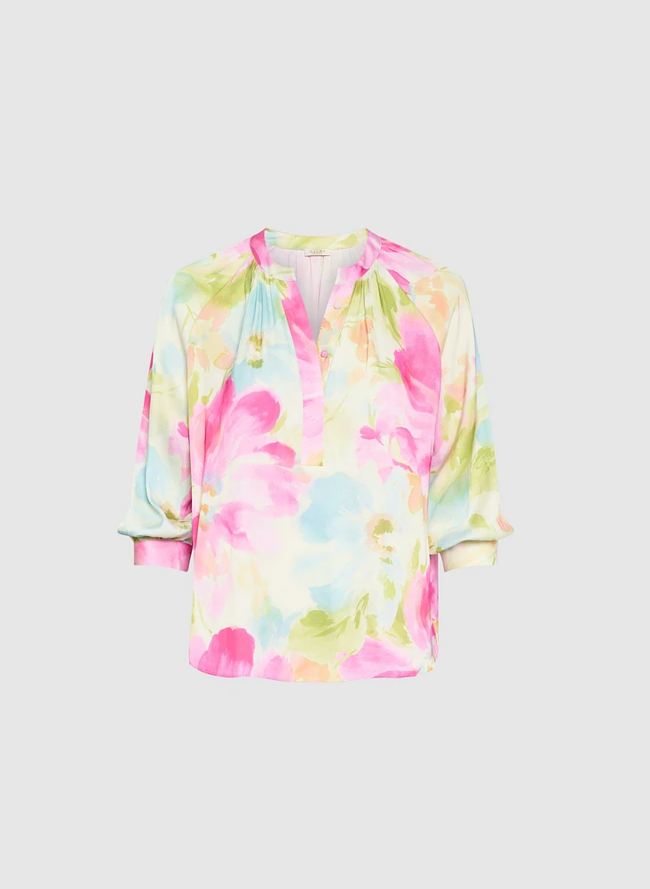 Floral Print Blouse