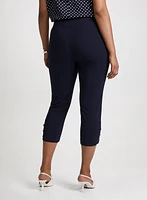 Pull-On Bengaline Capris