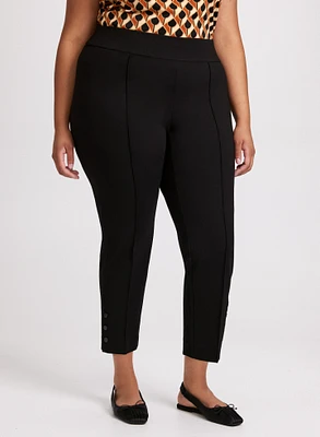 Pantalon Sofia à jambe étroite – court