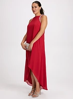 Sleeveless Chiffon Dress
