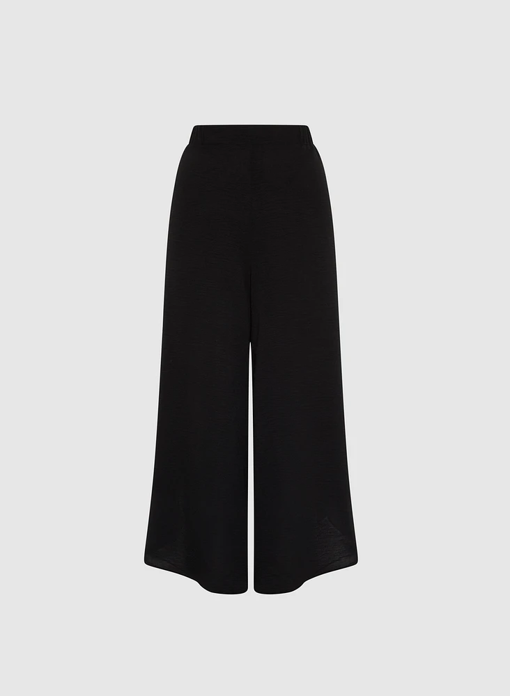 Draped Culotte Pants