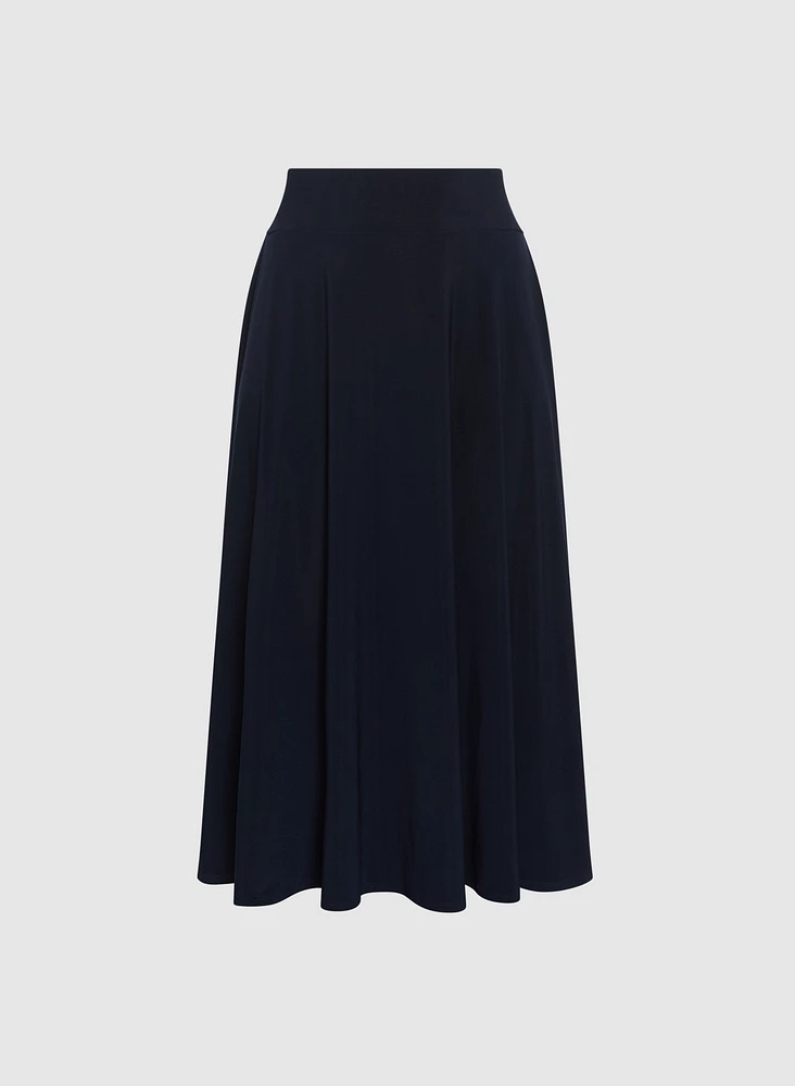 Pull-On Maxi Skirt With Pockets