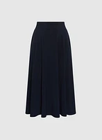 Pull-On Maxi Skirt With Pockets