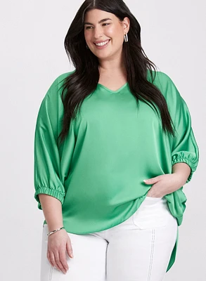 Joseph Ribkoff - Asymmetric Satin Blouse