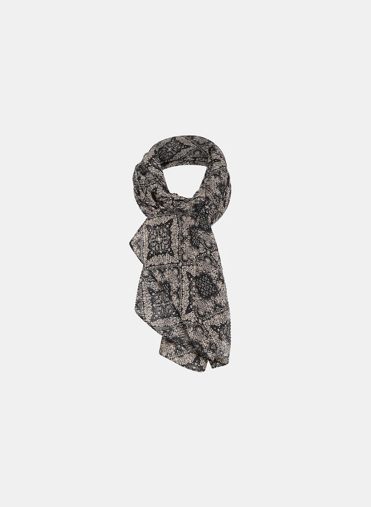 Paisley Print Scarf