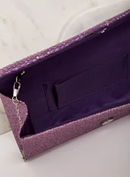 Rhinestone Detail Evening Clutch