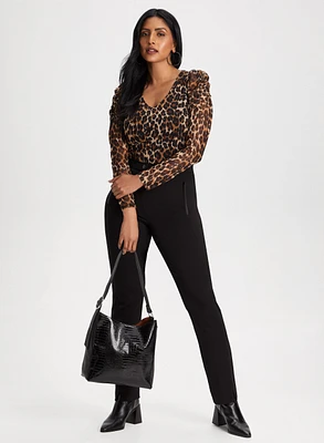 Cheetah Print Top