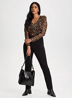 Cheetah Print Top