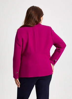 Notch Collar Blazer