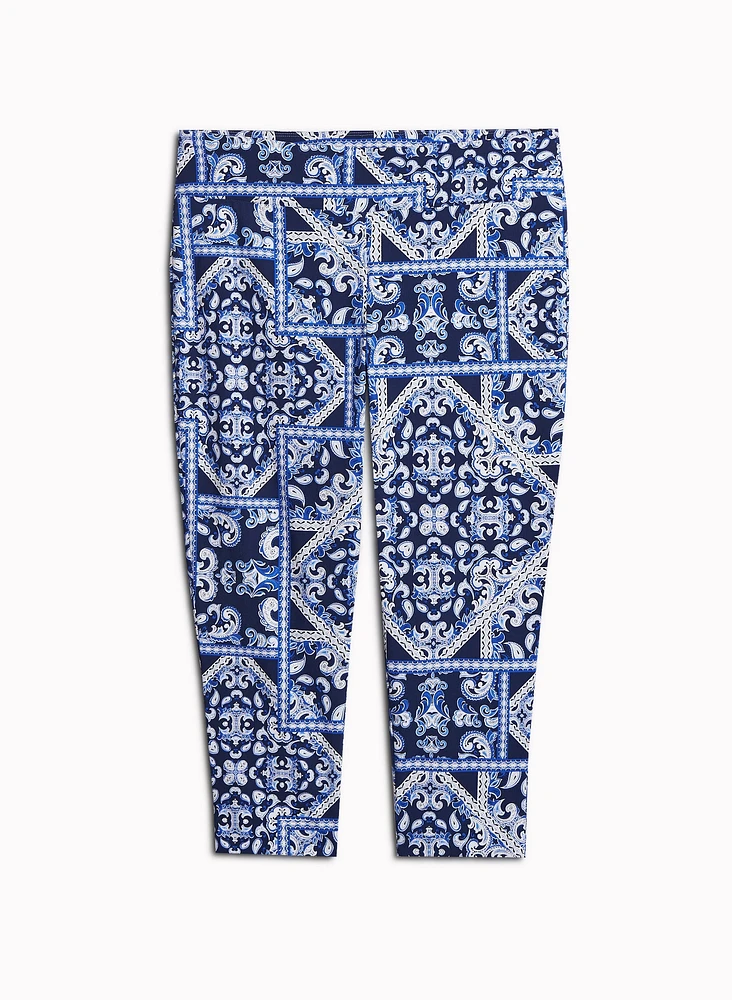 Paisley Print Capris