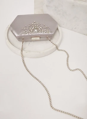 Crystal Detail Evening Clutch