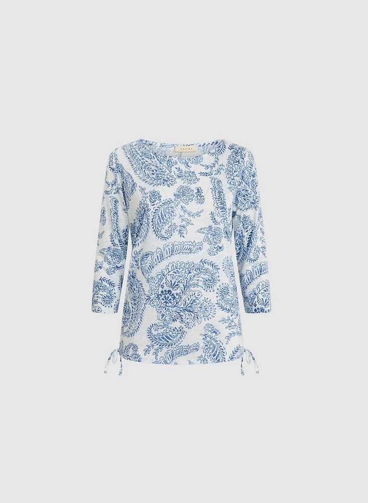 Burnout Paisley Tee