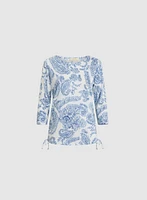 Burnout Paisley Tee