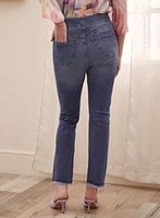 Pull-On Slim Leg Ankle Jeans