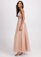 Sweetheart Neck Ball Gown