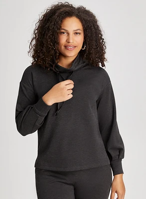 Funnel Neck Top