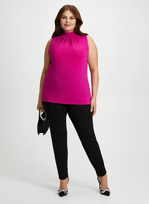 Sleeveless Top & Bow Detail Pants