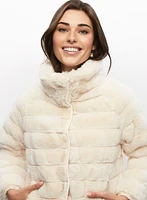 Reversible Faux Fur Coat