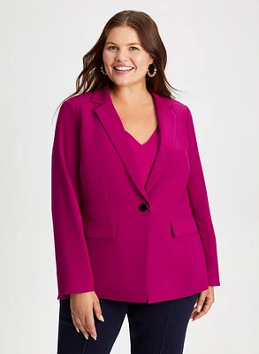 Notch Collar Blazer