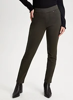 Pull-On Straight Leg Jeans