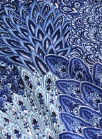 Sleeveless Feather Print Dress