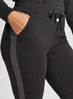 Drawstring Waist Pull-On Pants