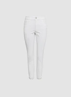 Bow Detail Slim Leg Jeans