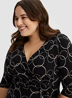 Circle Print Dress
