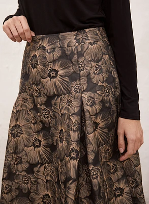 Floral Print Skirt