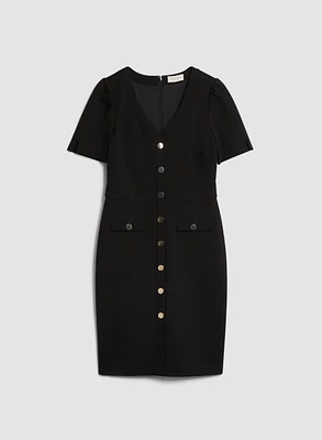 Button Front Dress