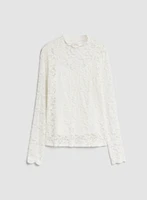 Long Sleeve Lace Top