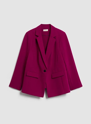 Notch Collar Blazer