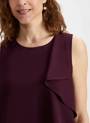 Layered Sleeveless Blouse