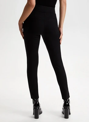 Pull-On Pearl Detail Leggings