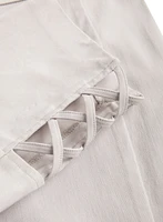 Cross Detail Capris