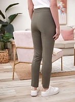 Pull-On Slim Leg Pants