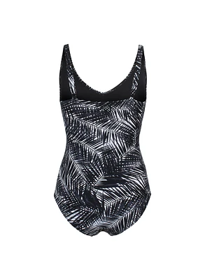 Nass-eau - Palm Print One-Piece Swimsuit